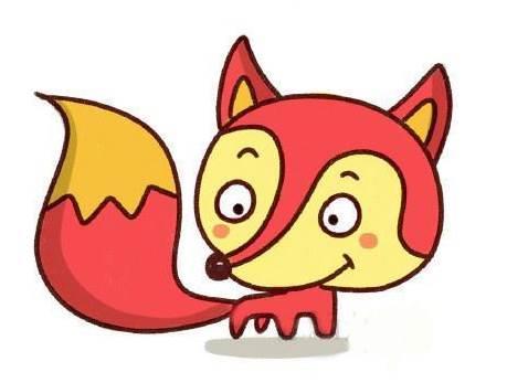 简笔画狐狸 简笔画狐狸头的画法