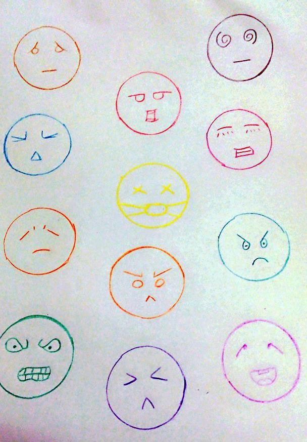 笑脸简笔画 笑脸简笔画头像