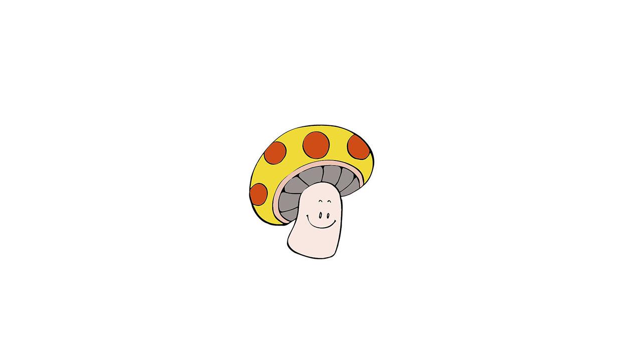 蘑菇简笔画怎么画 蘑菇简笔画画法