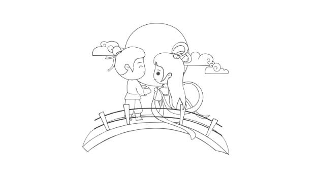 爱情简笔画怎么画 爱情简笔画图片