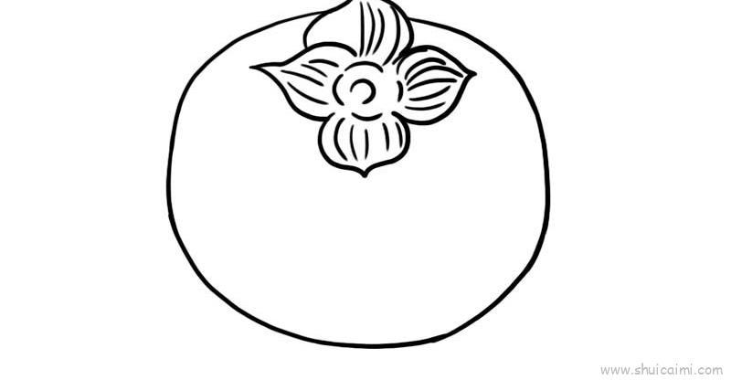 柿子简笔画 狮子简笔画简单又漂亮