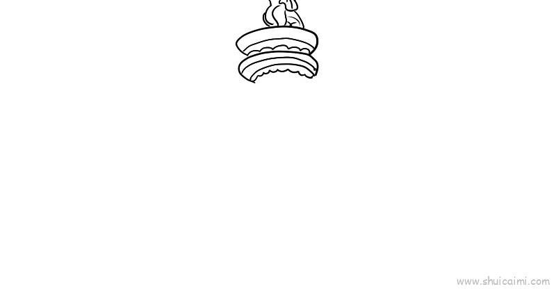 中华柱儿童画怎么画 中华柱简笔画顺序