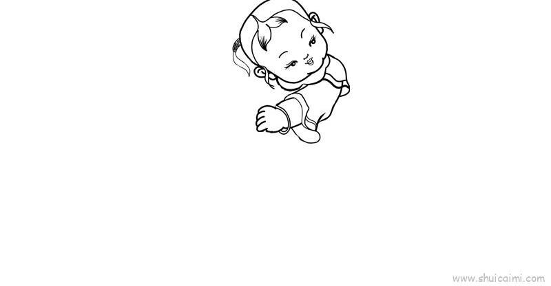 年画平安吉祥儿童画怎么画 年画平安吉祥简笔画图片大全