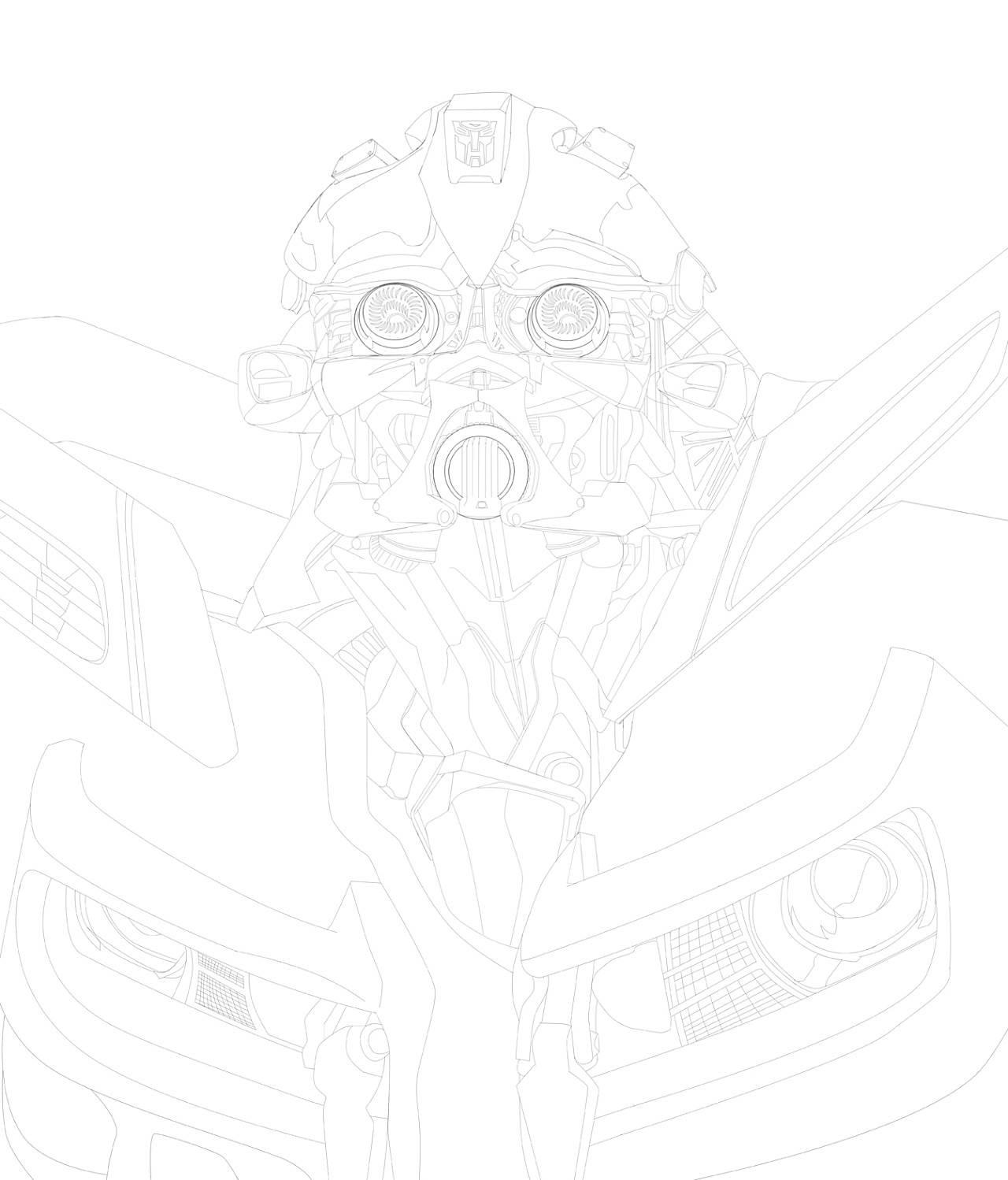 大黄蜂简笔画 大黄蜂简笔画儿童