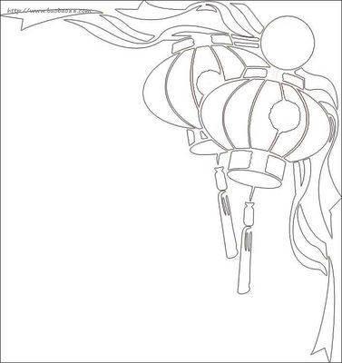 彩带简笔画 生日彩带简笔画