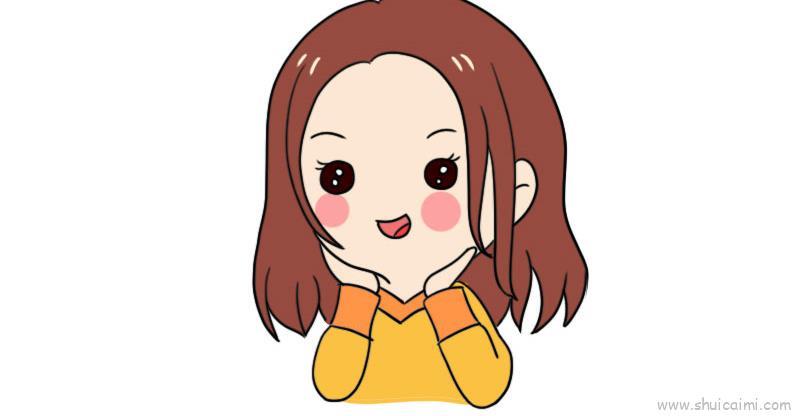 脸儿童画怎么画 脸简笔画画法