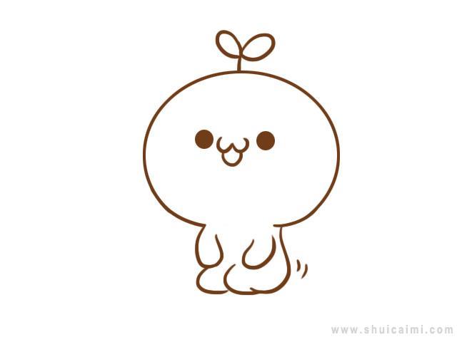长草颜团子简笔画怎么画 长草颜团子简笔画好看