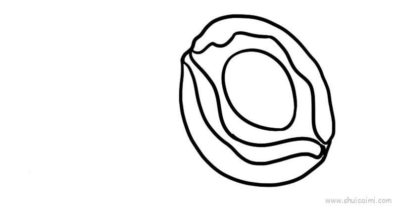 鲍鱼儿童画怎么画 鲍鱼简笔画简单