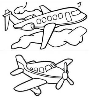 飞机怎么画简笔画 简单的飞机怎么画简笔画
