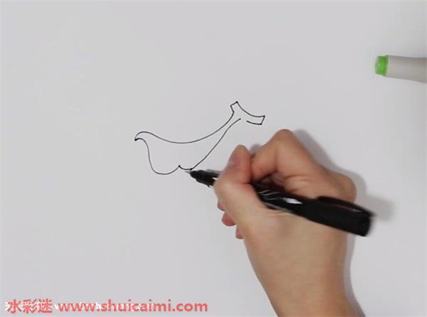 豆角怎么画 豆角简笔画画法