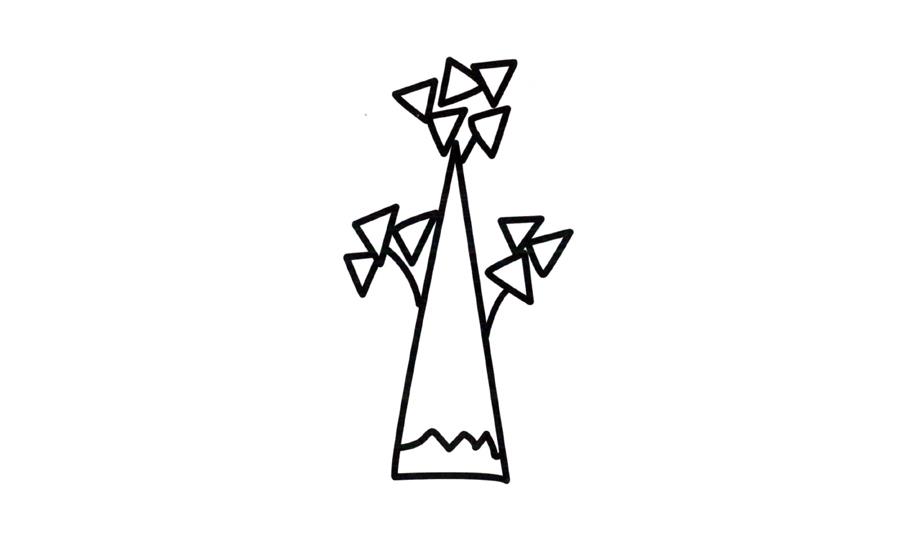 画小树的简笔画图片 简单-简笔小树怎么画