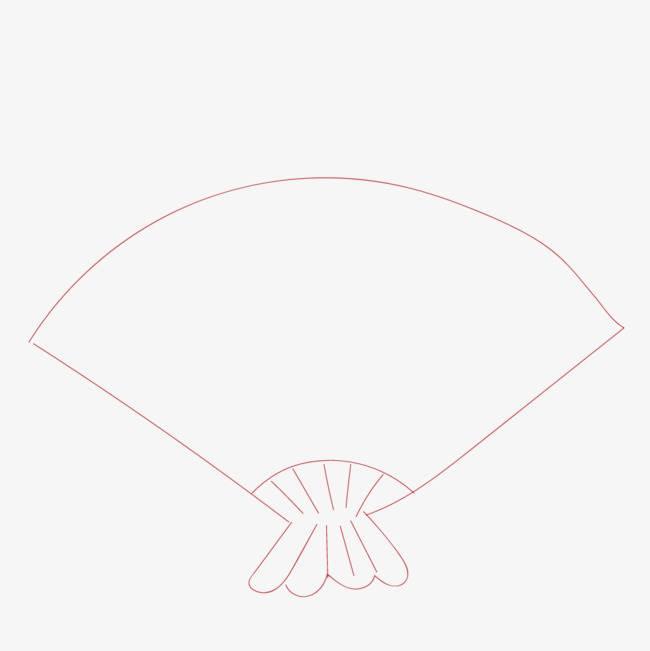 扇子简笔画 扇子简笔画古风