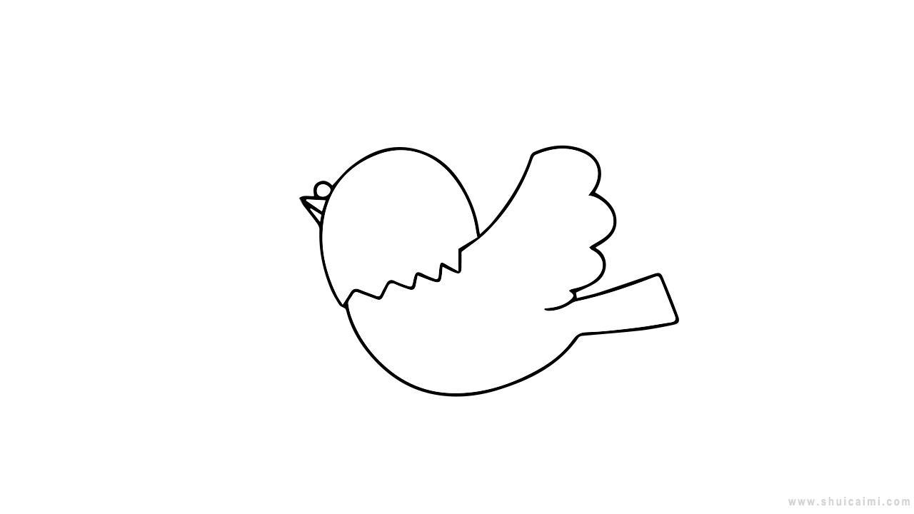 小鸽子简笔画怎么画 小鸽子简笔画顺序