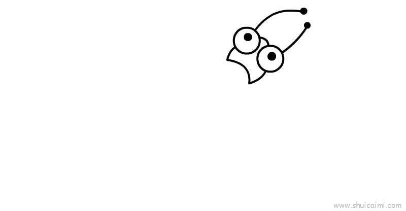 七星瓢虫儿童画怎么画 七星瓢虫简笔画图片