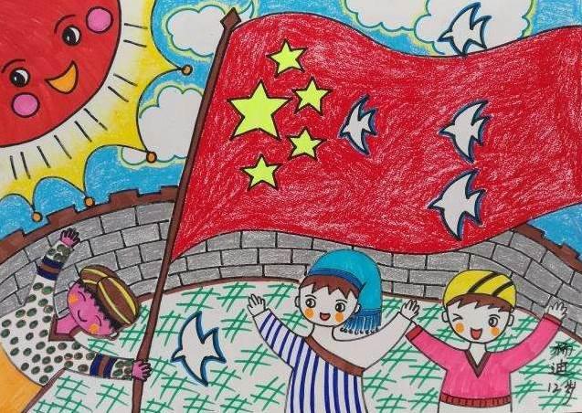 国庆简笔画图片大全 国庆简笔画图片大全模板