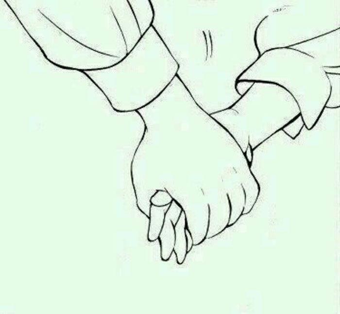简笔画手 简笔画手势