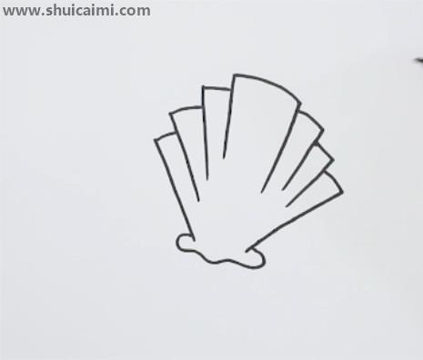 贝壳简笔画怎么画 贝壳简笔画画法