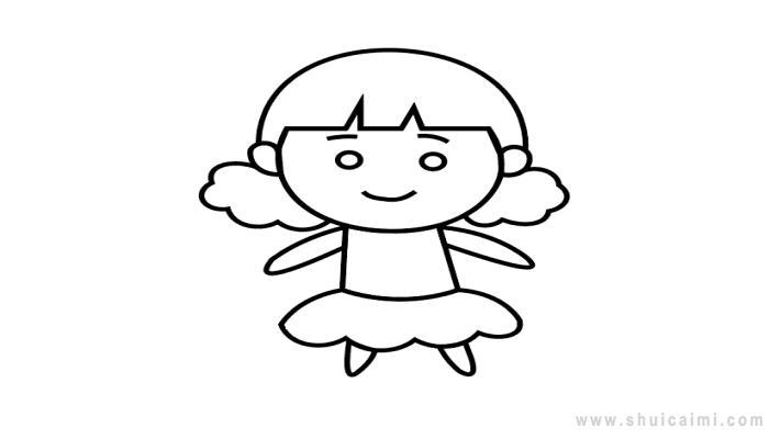 洋娃娃简笔画怎么画 洋娃娃简笔画简单又好看