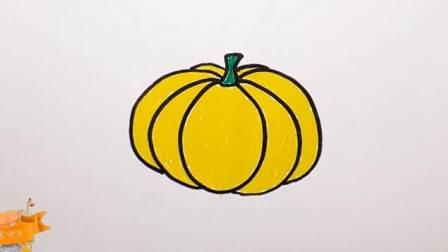 南瓜简笔画 南瓜简笔画怎么画