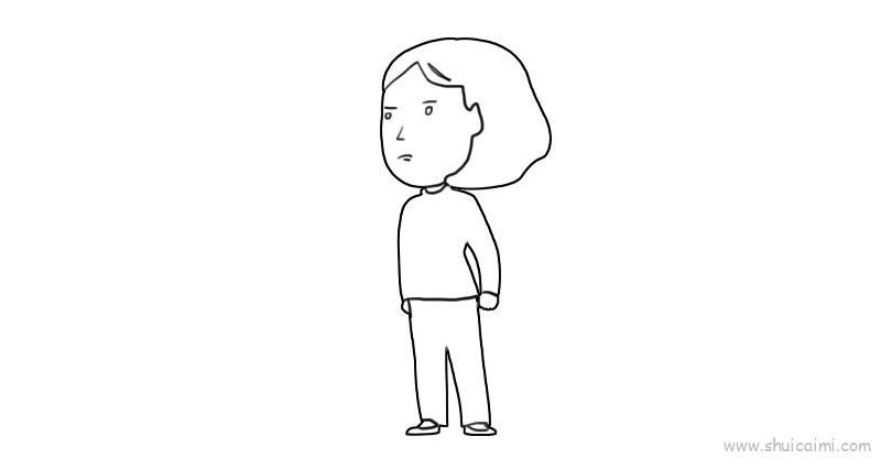 烈士儿童画怎么画 烈士简笔画图片