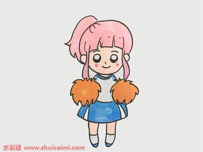 动漫少女怎么画 动漫少女简笔画简单又漂亮