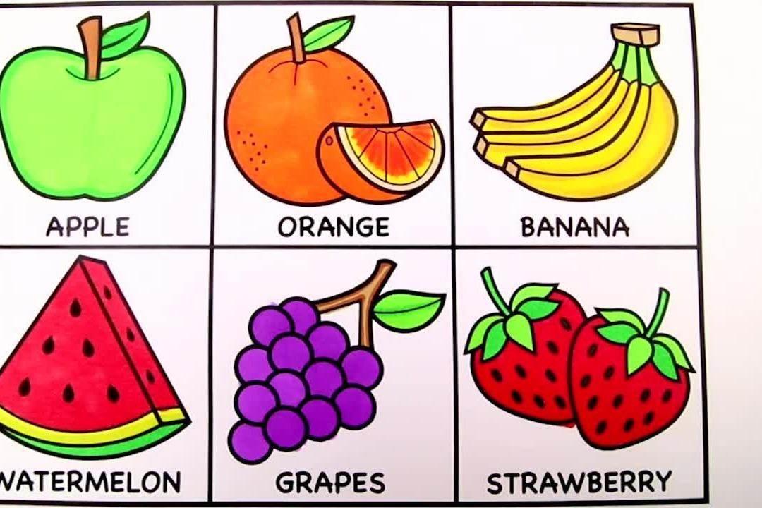 简笔画水果 简笔画水果彩色