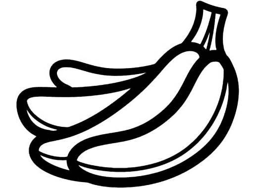 简笔画香蕉 简笔画香蕉树