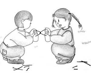 珠子手链简笔画 珠子手链简笔画大全