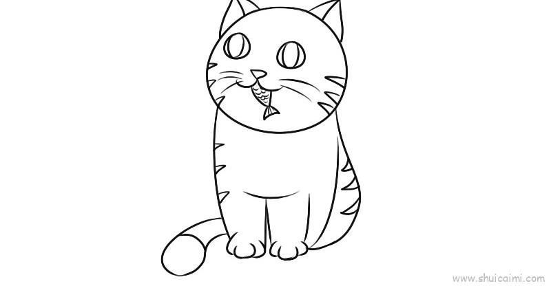 喵星人儿童画怎么画 喵星人简笔画简单又好看