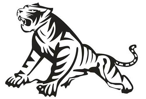 老虎的简笔画 老虎的简笔画凶残霸气