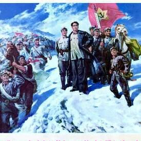 七律长征简笔画 七律长征简笔画图片