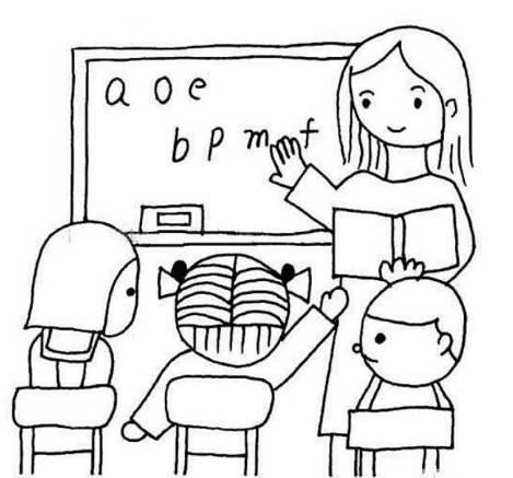 学生简笔画图片大全 学生简笔画图片大全大图可爱