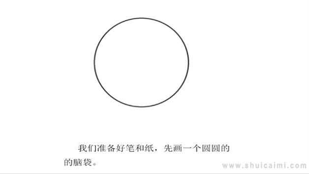 男孩头像简笔画怎么画 男孩头像简笔画图片