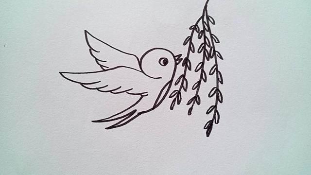 燕子怎么画 简笔画 燕子怎么画简笔画飞行