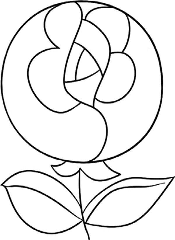 怒放的玫瑰简笔画怎么画 怒放的玫瑰简笔画图片大全