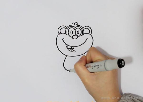 猴子简笔画怎么画 猴子简笔画简单又好看