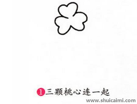 三叶草儿童简笔画