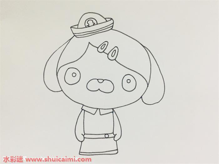 达西西怎么画 达西西简笔画简单好看