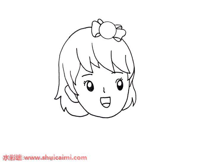 杨松儿怎么画 杨松儿简笔画画法