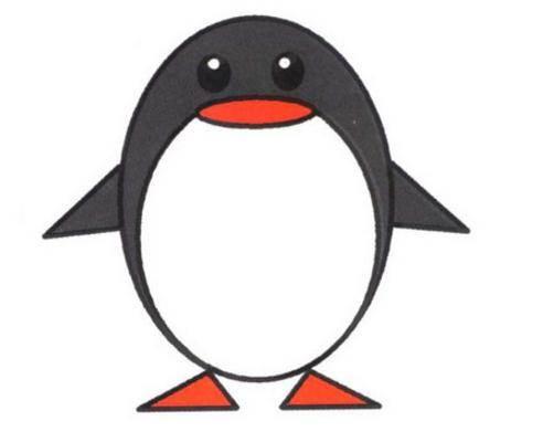 企鹅的简笔画 企鹅的简笔画可爱