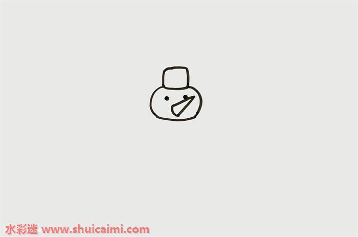 冬天怎么画 冬天简笔画图片带颜色