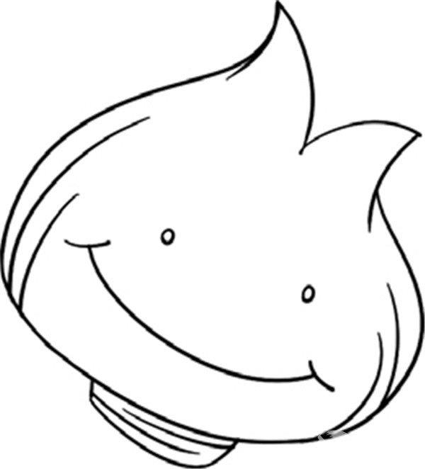 辛辣的蒜简笔画怎么画 辛辣的蒜简笔画简单又好看