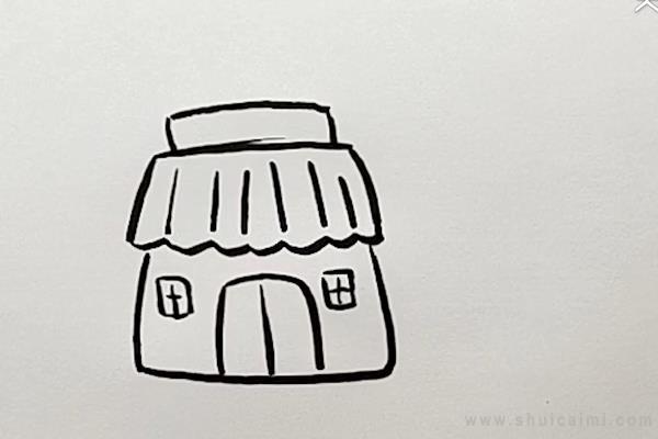 房子简笔画怎么画 房子简笔画简单又好看