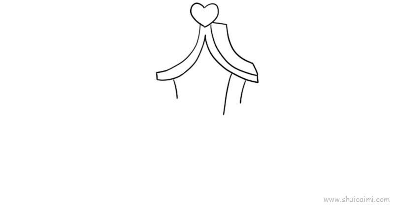 情人节爱情邮箱儿童画怎么画 情人节爱情邮箱简笔画图片大全