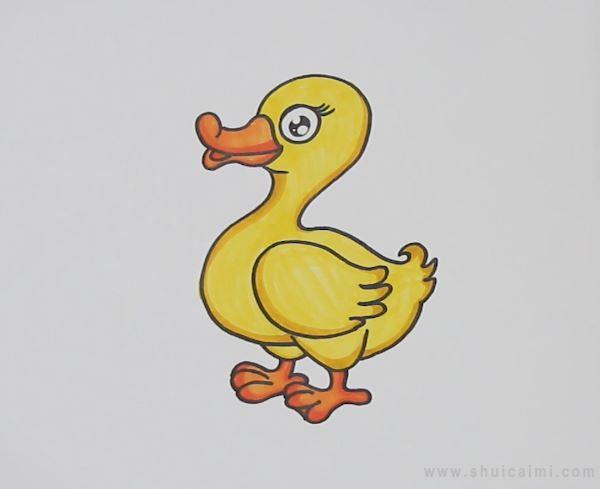 小鸭子简笔画怎么画 小鸭子简笔画步骤