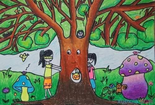 捉迷藏 简笔画 捉迷藏简笔画
