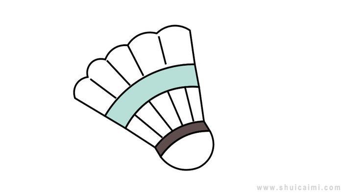 羽毛球简笔画怎么画 羽毛球简笔画画法