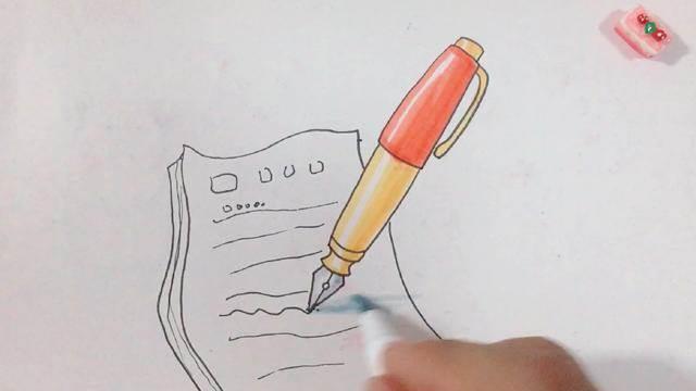 钢笔简笔画 钢笔简笔画图片大全