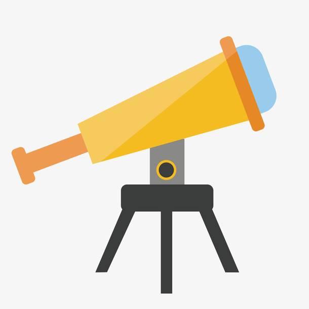 望远镜简笔画 望远镜简笔画彩色