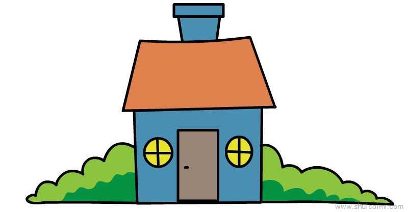 房子儿童画怎么画 房子简笔画顺序
